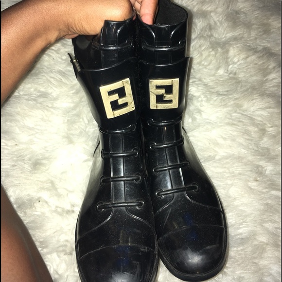 fendi rubber shoes